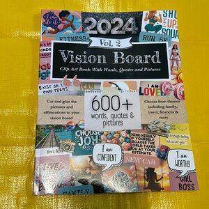 👑 Vision board book